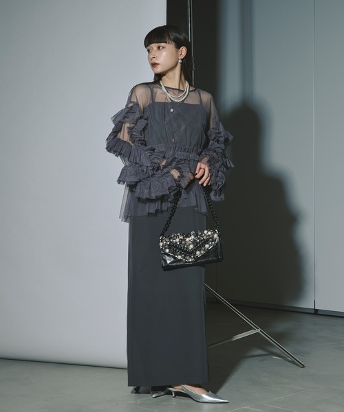 【新品未使用】ブラックドレス　ezick Ezick（エジック）｜ワンピース/ドレス一覧 - WEAR