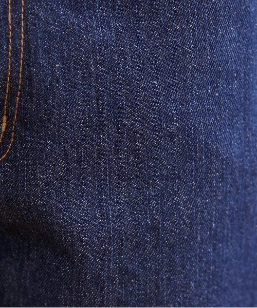 [ANGIE] обработка Denim брюки LARGE голубой женский 
