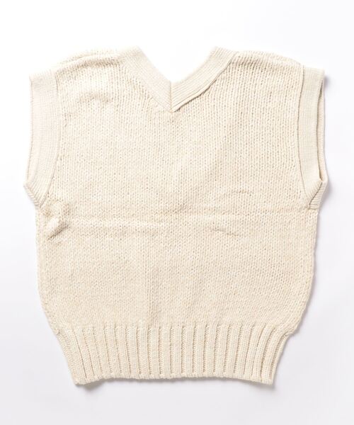 新品未使用 todayful♡knitベスト TODAYFUL 「TODAYFUL」 ニットベスト FREE ホワイト レディース