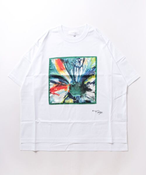 「UN3D.」 半袖Tシャツ 44 ホワイト レディース