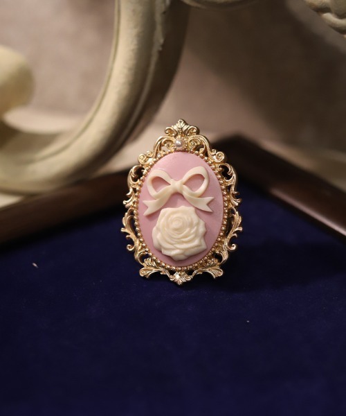 Chalmiere 指輪 リング カメオ風リング レディース : ZOZOTOWN Yahoo