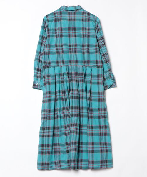 Sunny clouds 「Sunny clouds」 チェック柄シャツワンピース