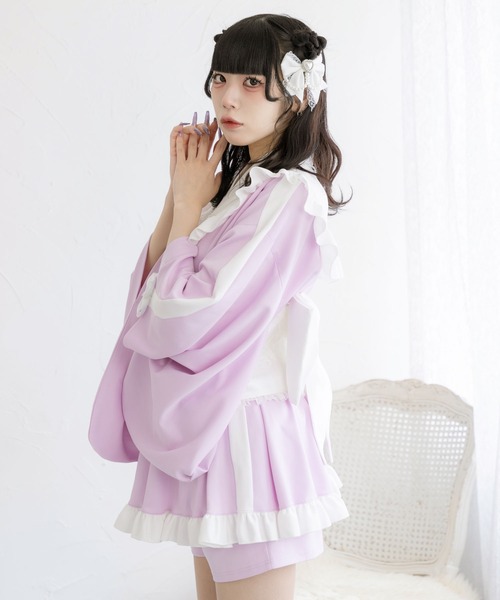 DearMyLove 浴衣 ヨークフリルジャージメイド浴衣 レディース