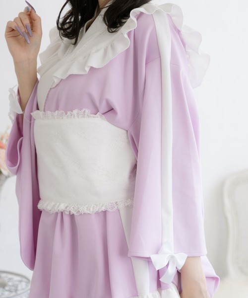 DearMyLove 浴衣 ヨークフリルジャージメイド浴衣 レディース