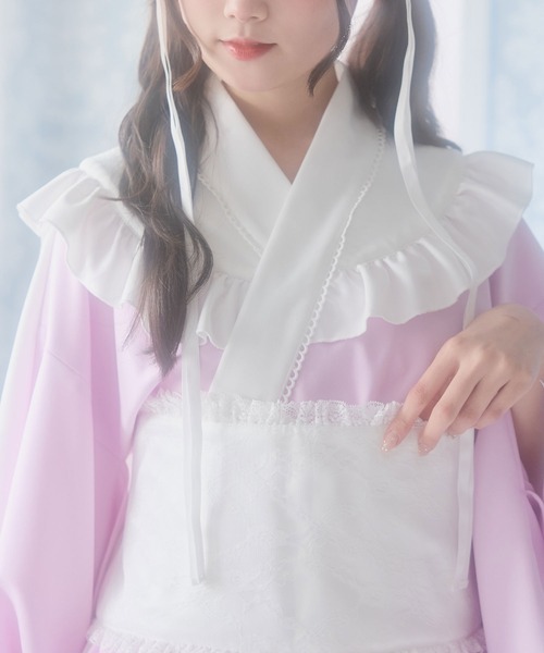 DearMyLove 浴衣 ヨークフリルジャージメイド浴衣 レディース