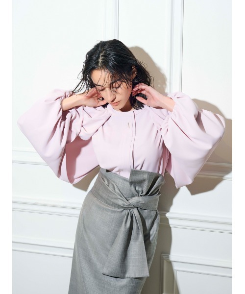 CELFORD セルフォード リボンレーススカート タイトスカート スカート