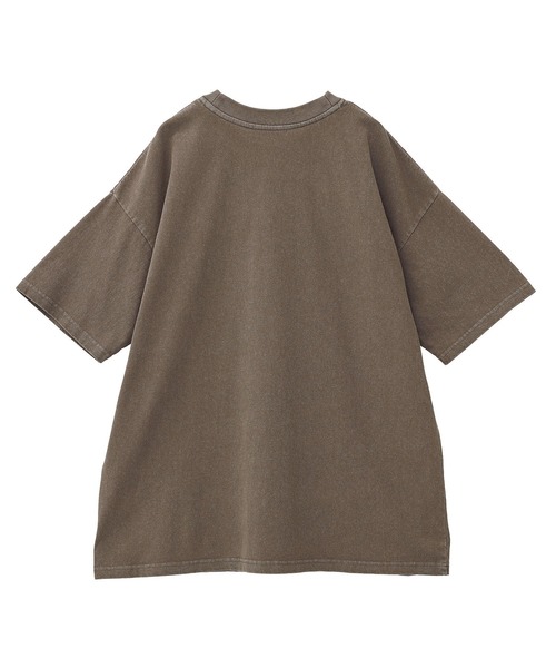 Disney（ディズニー） tシャツ スティッチ/ヴィンテージ風ピグメントT