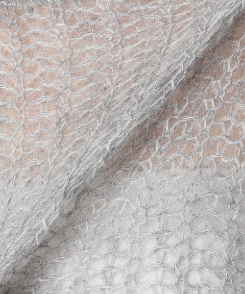 NOBLE（ノーブル） ニット セーター モヘヤウールシアープルオーバー