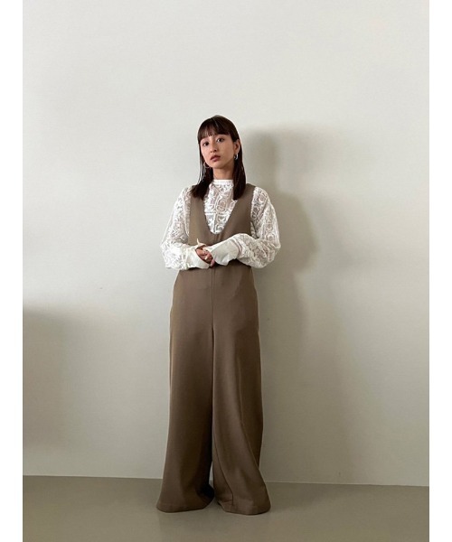 サロペット・オーバーオール・オールインワン TODAYFUL Vneck Slit Bodysuit 36 TODAYFUL 「TODAYFUL」 オールインワン 36inch ブラック