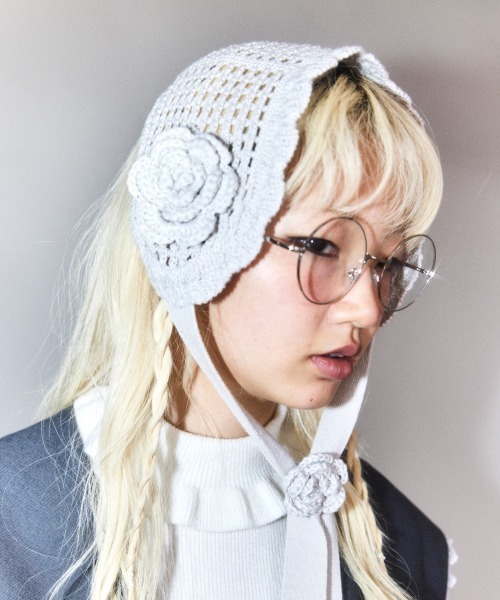 Candy Stripper（キャンディーストリッパー） FLOWER KNIT HEAD ドレス