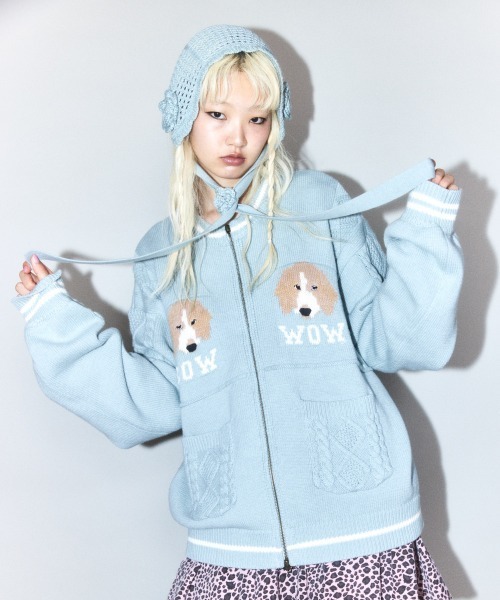 Candy Stripper（キャンディーストリッパー） FLOWER KNIT HEAD ドレス
