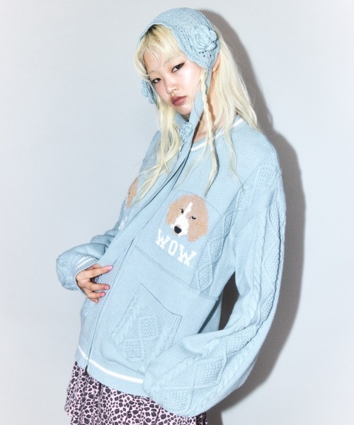 Candy Stripper（キャンディーストリッパー） FLOWER KNIT HEAD ドレス