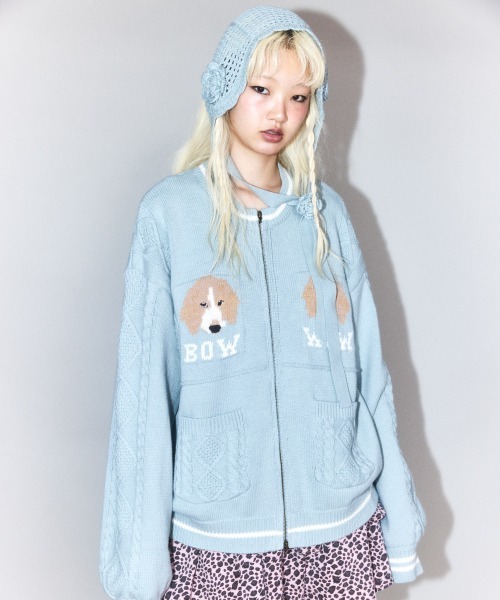 Candy Stripper（キャンディーストリッパー） FLOWER KNIT HEAD ドレス