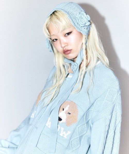 Candy Stripper（キャンディーストリッパー） FLOWER KNIT HEAD ドレス