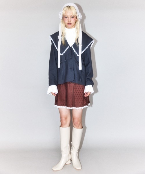 Candy Stripper（キャンディーストリッパー） FLOWER KNIT HEAD ドレス