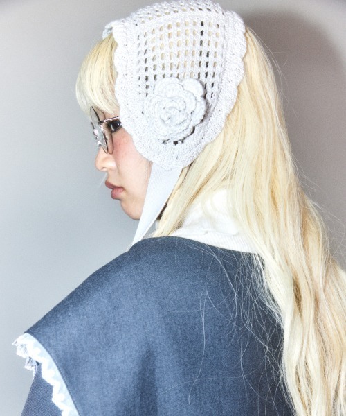Candy Stripper（キャンディーストリッパー） FLOWER KNIT HEAD ドレス