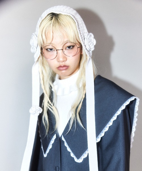 Candy Stripper（キャンディーストリッパー） FLOWER KNIT HEAD ドレス