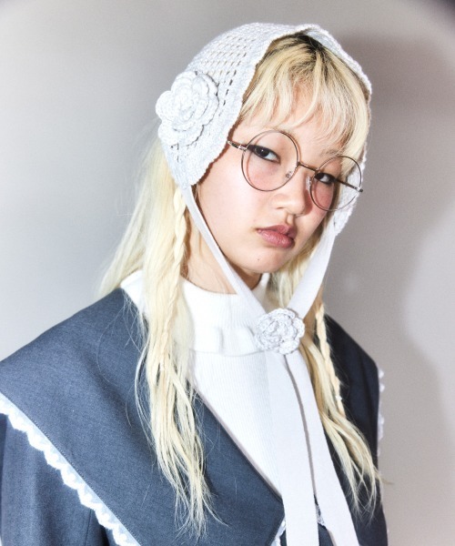 Candy Stripper（キャンディーストリッパー） FLOWER KNIT HEAD ドレス
