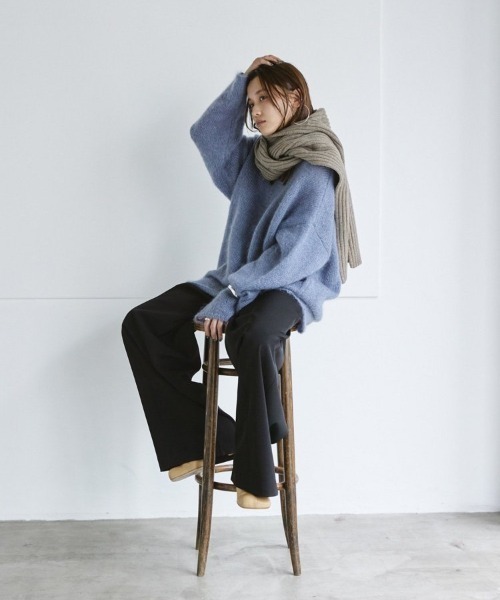 TODAYFUL 「TODAYFUL」 長袖ニット FREE グレー レディース : ZOZOTOWN