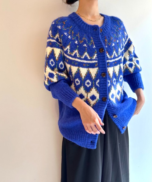 GREEN BUTTER（グリーンバター） ニット セーター ALPACA NORDIC