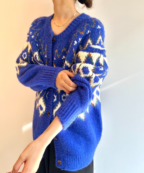 GREEN BUTTER（グリーンバター） ニット セーター ALPACA NORDIC