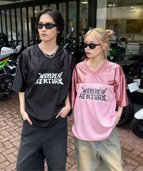 「sedacle」 半袖Tシャツ LARGE ピンク メンズ