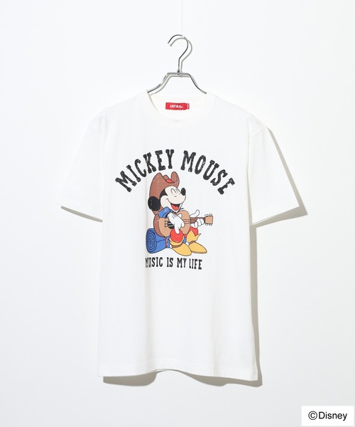 Disney（ディズニー） tシャツ ATELANE ANTIBAL Disney ミッキーマウス