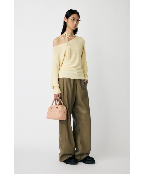 ニット/セーター ONE SHOULDER TOP MOUSSY | ONE SHOULDER ニットトップス (ニット ) |SHEL'TTER WEBSTORE