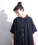 ワンピース 半袖 星屑のワンピースの詳細画像3