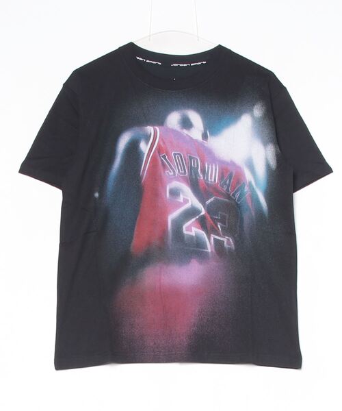 【新品タグ付】海外製 ジョーダンシャツ JORDAN BRAND M J BRK SBB OVSZ GFX SS CRW OFF NOIR/SAIL