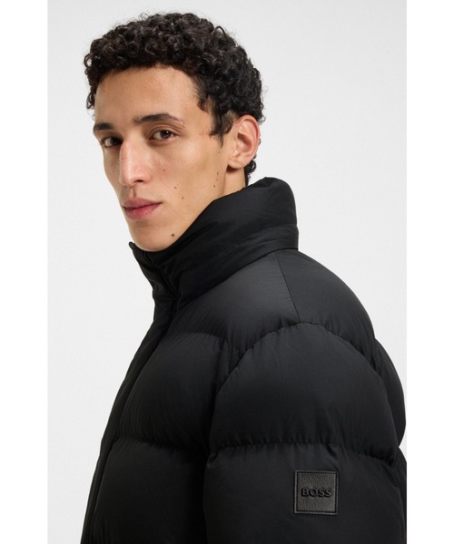 BOSS（HUGO BOSS） コート ジャケット はっ水ジャケット ロゴパッチ