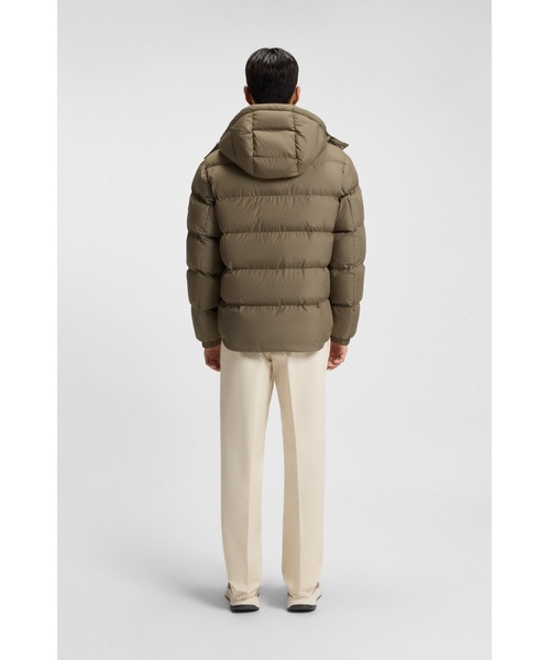 BOSS（HUGO BOSS） コート ジャケット はっ水ジャケット ロゴパッチ