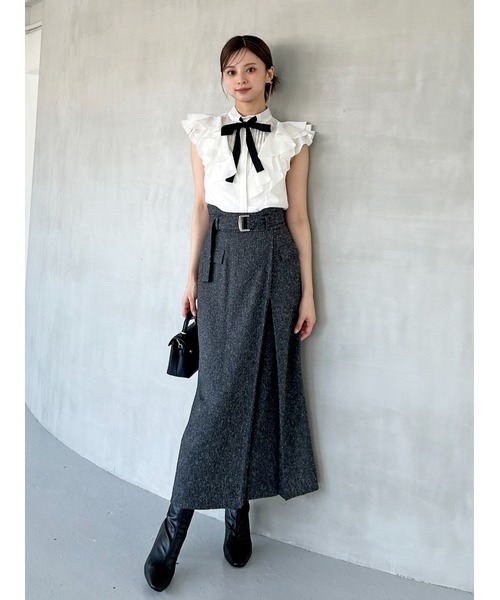 スカート snidel* SNIDEL スカート プリントナロースカート : ZOZOTOWN Yahoo!店