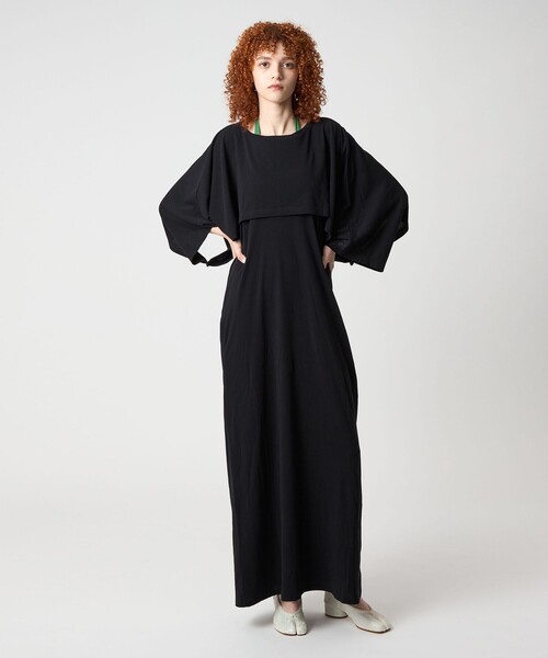 6 ワンピース 「6(ROKU)」ケープ ホルターネック ワンピース