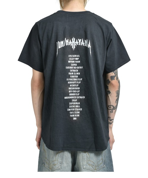 JARUJARU ブラック Tシャツ NANDETAMEGUCHINAN JUN/NAKAYAMA（ジュンナカヤマ） tシャツ NUN T-SHIRTS メンズ