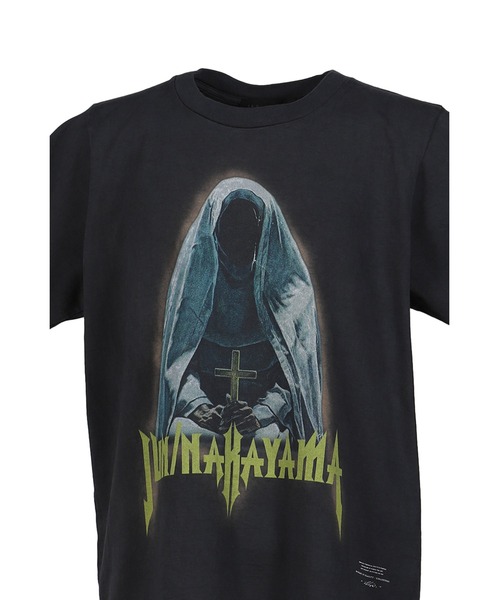 JARUJARU ブラック Tシャツ NANDETAMEGUCHINAN JUN/NAKAYAMA（ジュンナカヤマ） tシャツ NUN T-SHIRTS メンズ