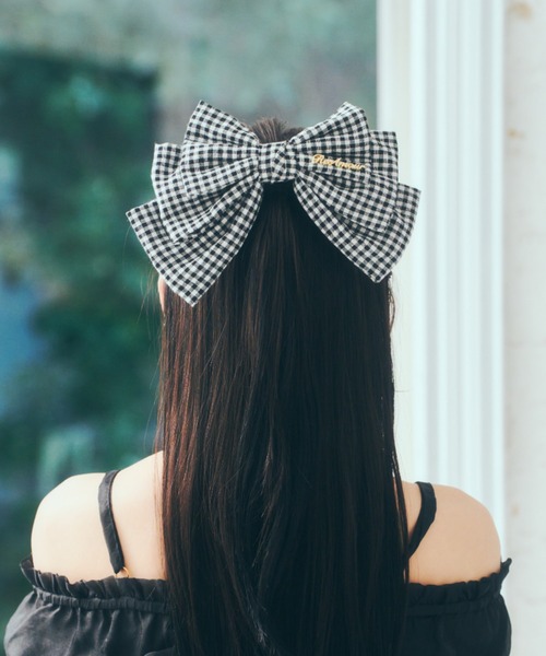 ReAmour ヘアクリップ ビッグリボンバレッタ : ZOZOTOWN Yahoo!店