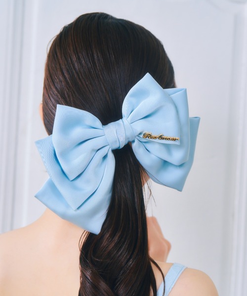ReAmour ヘアクリップ ビッグリボンバレッタ : ZOZOTOWN Yahoo!店