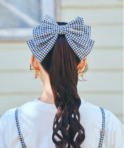 リボンバレッタ ReAmour ヘアクリップ ビッグリボンバレッタ : ZOZOTOWN Yahoo!店