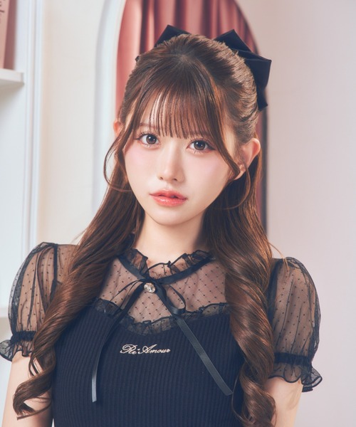 ReAmour ヘアクリップ ビッグリボンバレッタ : ZOZOTOWN Yahoo!店