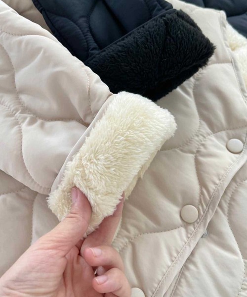 CADBURY（キャドバリー） ブルゾン アウター 裏ボアキルティング