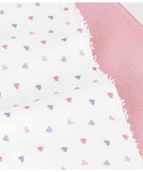 PETIT BATEAU（プチバトー） スタイ よだれかけ 三角スタイ2枚組