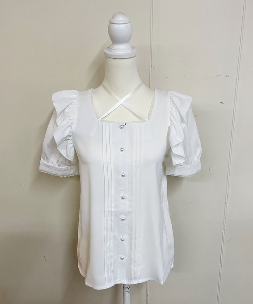 「MA*RS」 半袖ブラウス FREE ブラック レディース_画像2