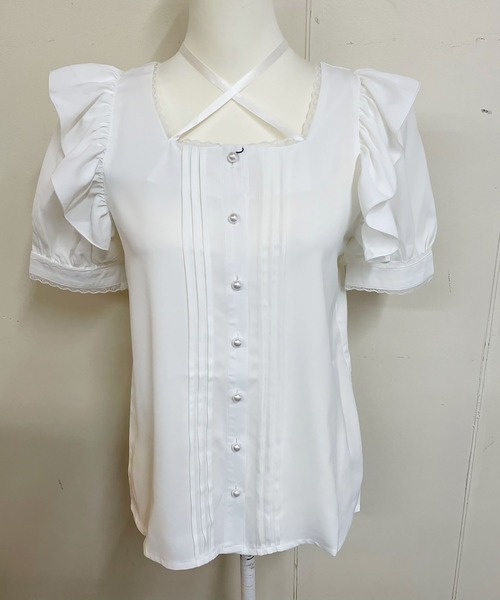 「MA*RS」 半袖ブラウス FREE ブラック レディース_画像3