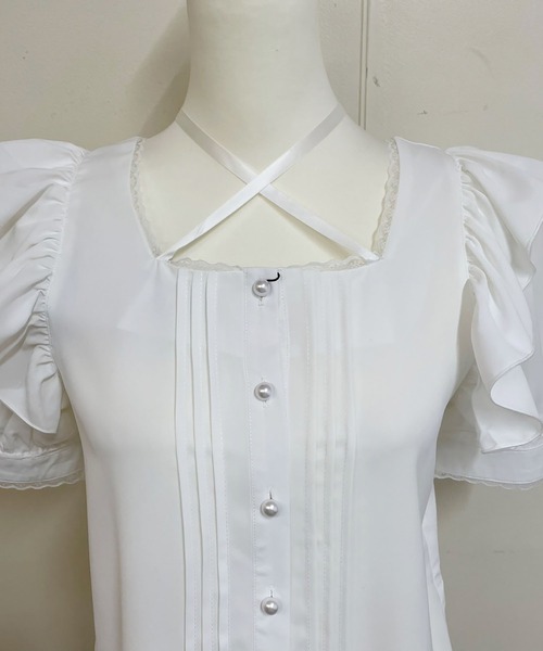 「MA*RS」 半袖ブラウス FREE ブラック レディース_画像4