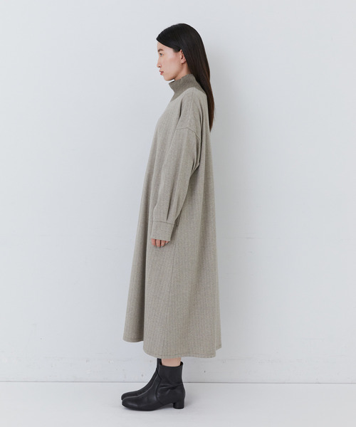 極美品✨コンジェペイエ　アデュートリステス　ニットワンピース　タートルネック conges payes ADIEU TRISTESSE（コンジェペイエアデュートリステス