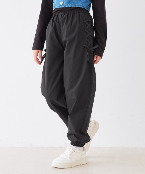 スポーツモデル　ココザック競技用パンツS マナーカップ coca（コカ） ワイドパンツ パンツ キッズ サイドレースアップパンツ