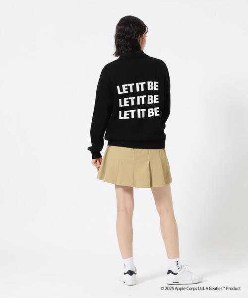 The BEATLES ×Jack Bunny長袖クルーネックニット最終お値下げ Jack Bunny!!（ジャックバニー） ニット セーター 「The BEATLES ×Jack