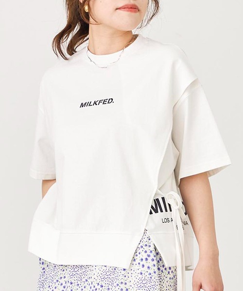 「MILKFED.」 半袖カットソー ONE SIZE グレー レディース_画像2