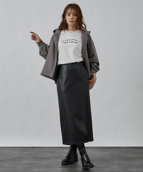 abahouse mavie（アバハウスマヴィ） パーカー シルキーダンボール